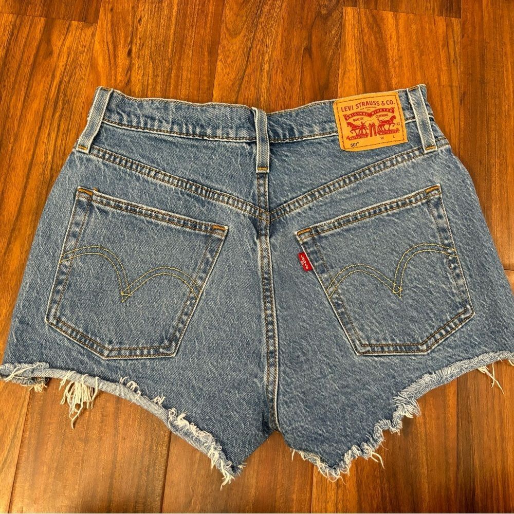 Levi’s 501 denim jean shorts